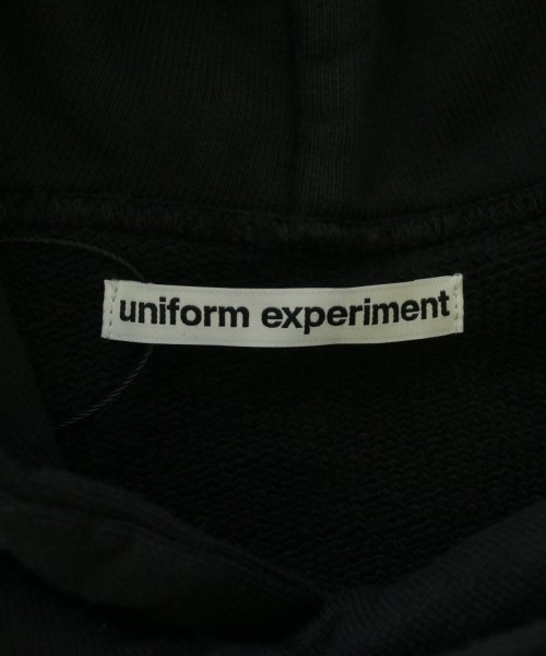 uniform experiment（ユニフォームエクスペリメント）パーカー 黒 サイズ:1(S位) メンズ/2200694828630