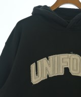 uniform experiment（ユニフォームエクスペリメント）パーカー 黒 サイズ:1(S位) メンズ/2200694828630