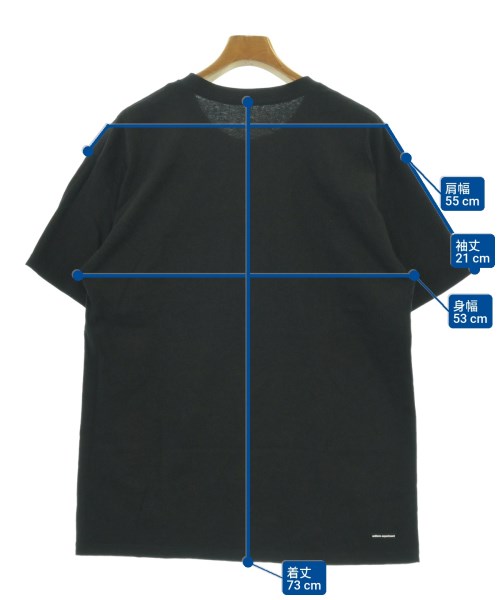 uniform experiment（ユニフォームエクスペリメント）Tシャツ・カットソー 黒 サイズ:4(XL位) メンズ/2200695402044
