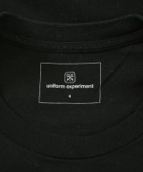 uniform experiment（ユニフォームエクスペリメント）Tシャツ・カットソー 黒 サイズ:4(XL位) メンズ/2200695402044