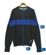 uniform experiment（ユニフォームエクスペリメント）ニット・セーター 黒 サイズ:4(XL位) メンズ/2200695402136