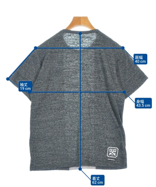 uniform experiment（ユニフォームエクスペリメント）Tシャツ・カットソー グレー サイズ:1(S位) メンズ/2200697715043