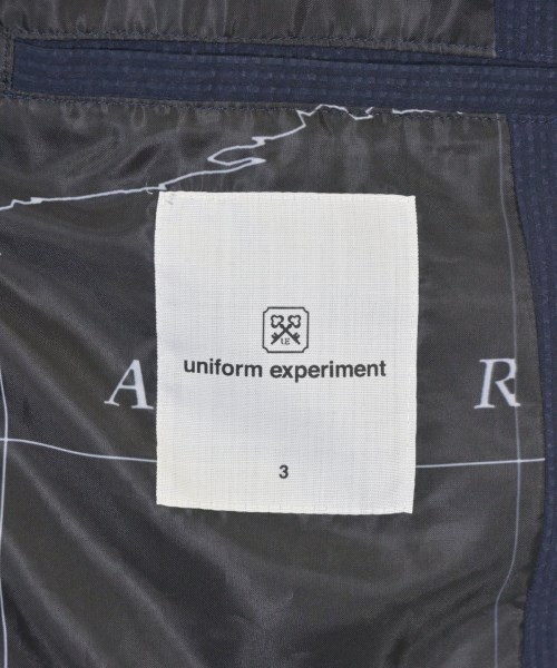 uniform experiment（ユニフォームエクスペリメント）カジュアルジャケット 紺 サイズ:3(L位) メンズ/2200699188036