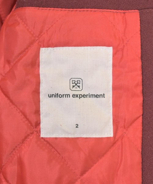 uniform experiment（ユニフォームエクスペリメント）スタジャン 赤 サイズ:2(M位) レディース/2200699993012