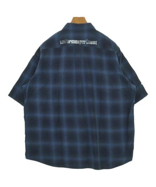 uniform experiment（ユニフォームエクスペリメント）カジュアルシャツ 青 サイズ:3(L位) メンズ/2200700078073