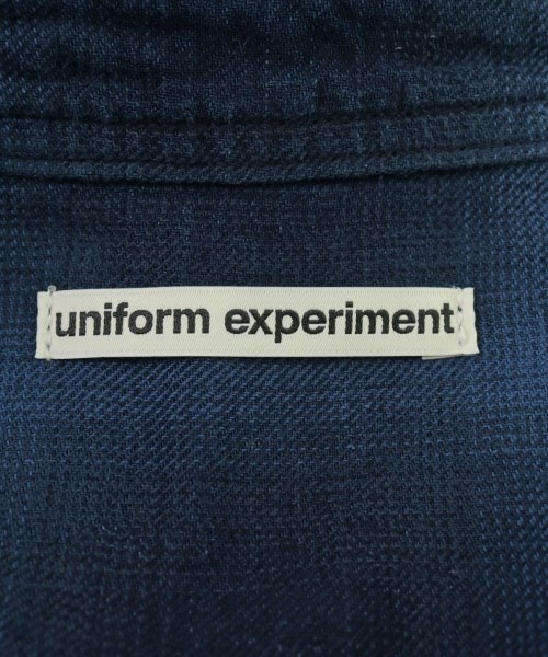 uniform experiment（ユニフォームエクスペリメント）カジュアルシャツ 青 サイズ:3(L位) メンズ/2200700078073