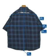 uniform experiment（ユニフォームエクスペリメント）カジュアルシャツ 青 サイズ:3(L位) メンズ/2200700078073