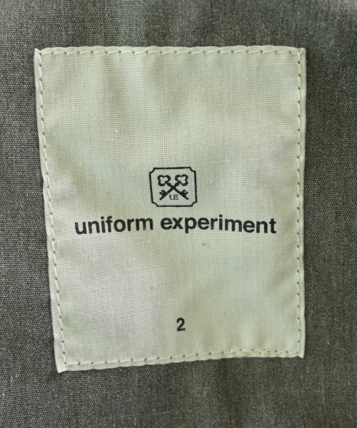 uniform experiment（ユニフォームエクスペリメント）ステンカラーコート グレー サイズ:2(M位) メンズ/2200697133175