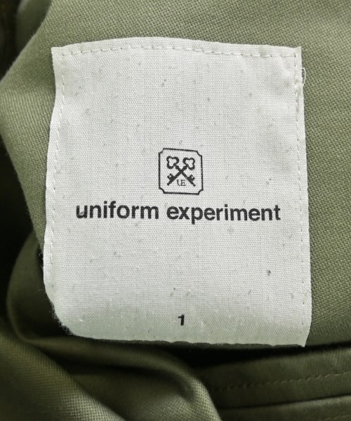 uniform experiment（ユニフォームエクスペリメント）モッズコート カーキ サイズ:1(S位) メンズ/2200697133182