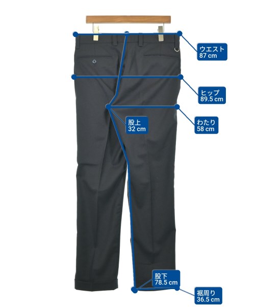 uniform experiment（ユニフォームエクスペリメント）スラックス 黒 サイズ:2(M位) メンズ/2200697133359