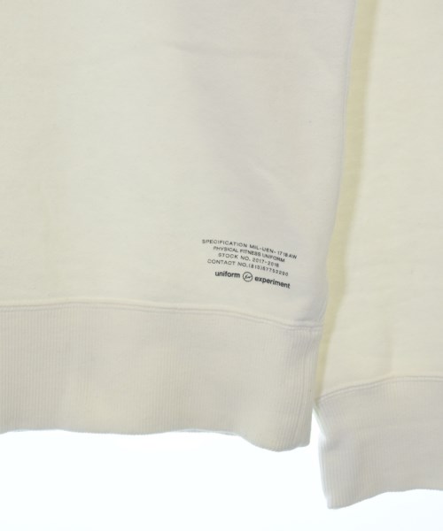 uniform experiment（ユニフォームエクスペリメント）スウェット 白 サイズ:3(L位) メンズ/2200698118225