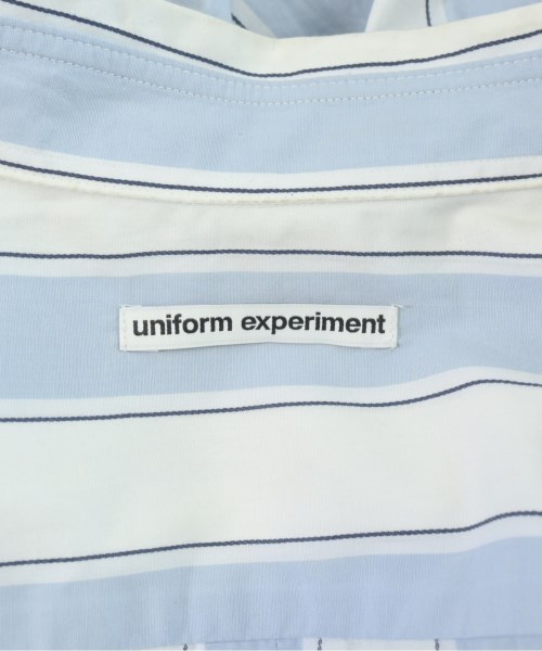 uniform experiment（ユニフォームエクスペリメント）カジュアルシャツ 青 サイズ:1(S位) メンズ/2200700068012