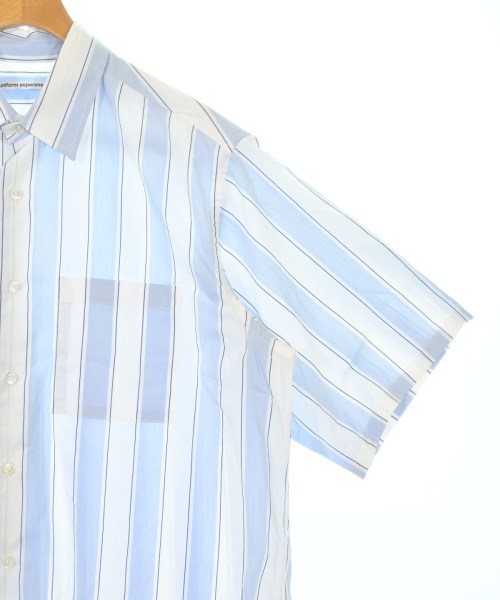 uniform experiment（ユニフォームエクスペリメント）カジュアルシャツ 青 サイズ:1(S位) メンズ/2200700068012
