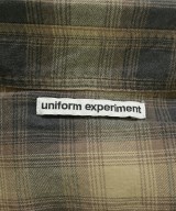uniform experiment（ユニフォームエクスペリメント）カジュアルシャツ ベージュ サイズ:3(L位) メンズ/2200702012068