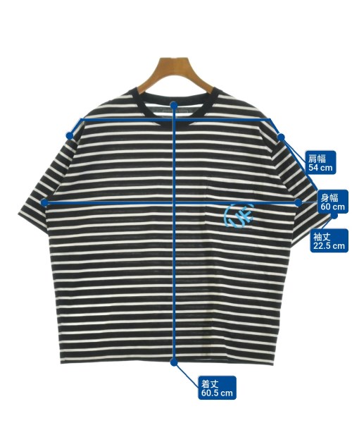 uniform experiment（ユニフォームエクスペリメント）Tシャツ・カットソー 黒 サイズ:2(M位) メンズ/2200644946025