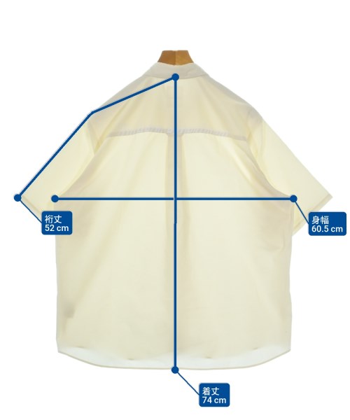 uniform experiment（ユニフォームエクスペリメント）カジュアルシャツ 白 サイズ:1(S位) メンズ/2200644946049