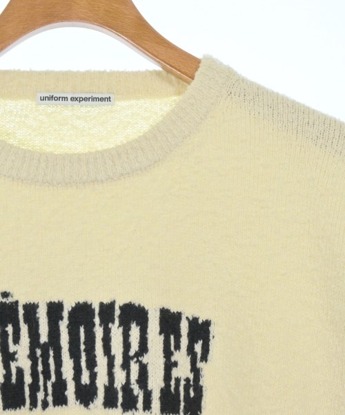 uniform experiment（ユニフォームエクスペリメント）ニット・セーター 白 サイズ:4(XL位) メンズ/2200655090052