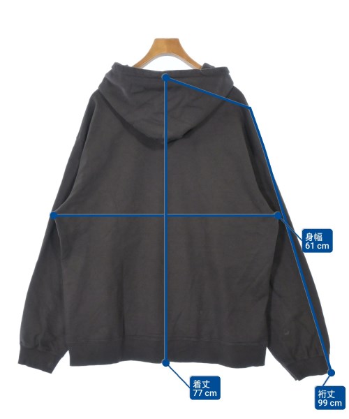 uniform experiment（ユニフォームエクスペリメント）パーカー 茶 サイズ:4(XL位) メンズ/2200655162063