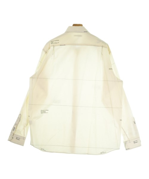 uniform experiment（ユニフォームエクスペリメント）カジュアルシャツ 白 サイズ:5(XXL位) メンズ/2200655176060