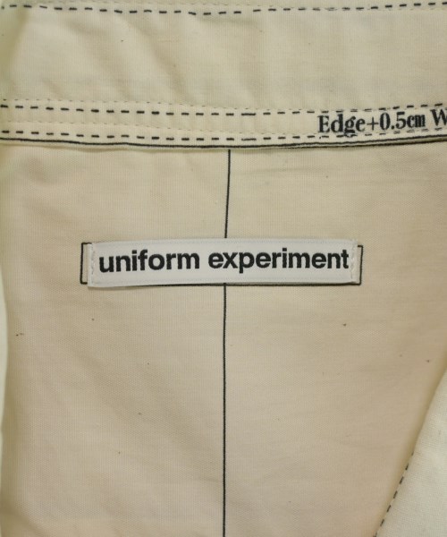 uniform experiment（ユニフォームエクスペリメント）カジュアルシャツ 白 サイズ:5(XXL位) メンズ/2200655176060