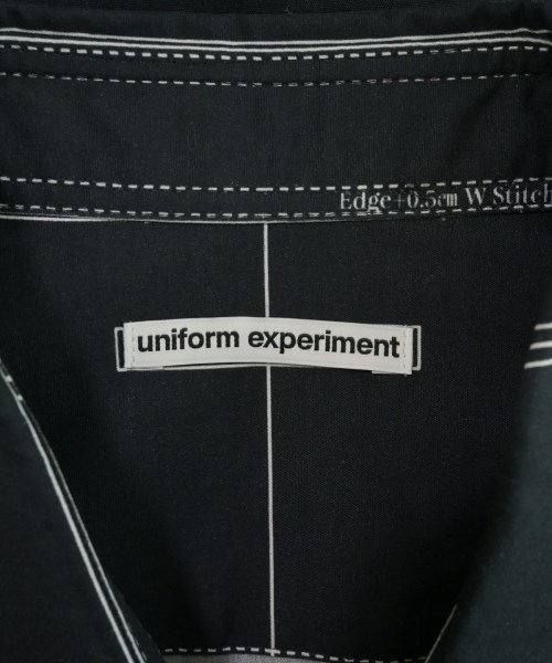 uniform experiment（ユニフォームエクスペリメント）カジュアルシャツ 黒 サイズ:4(XL位) メンズ/2200655176077