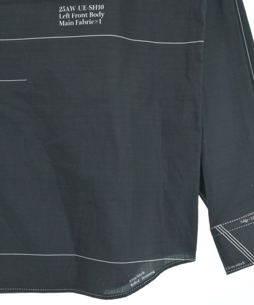 uniform experiment（ユニフォームエクスペリメント）カジュアルシャツ 黒 サイズ:4(XL位) メンズ/2200655176077