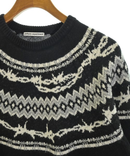 uniform experiment（ユニフォームエクスペリメント）ニット・セーター 黒 サイズ:2(M位) メンズ/2200655575030
