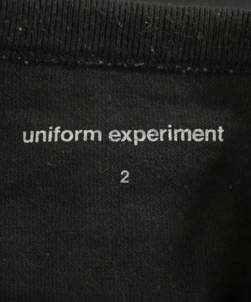 uniform experiment（ユニフォームエクスペリメント）Tシャツ・カットソー 黒 サイズ:2(M位) メンズ/2200655803089