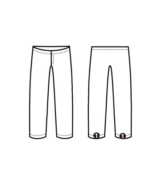 uniform experiment（ユニフォームエクスペリメント）デニムパンツ 青 サイズ:3(L位) メンズ/2200655803133