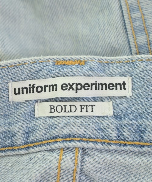 uniform experiment（ユニフォームエクスペリメント）デニムパンツ 青 サイズ:3(L位) メンズ/2200655803133