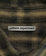 uniform experiment（ユニフォームエクスペリメント）カジュアルシャツ 茶 サイズ:1(S位) メンズ/2200656609031