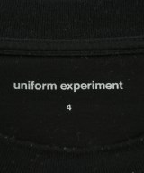 uniform experiment（ユニフォームエクスペリメント）Tシャツ・カットソー 黒 サイズ:4(XL位) メンズ/2200655479079
