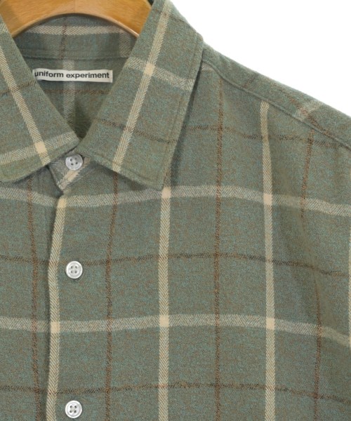 uniform experiment（ユニフォームエクスペリメント）カジュアルシャツ グレー サイズ:1(S位) メンズ/2200657033057