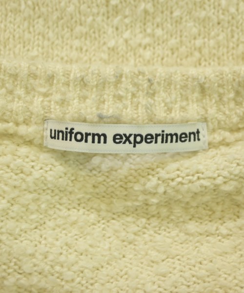 uniform experiment（ユニフォームエクスペリメント）ニット・セーター 白 サイズ:1(S位) メンズ/2200657163037