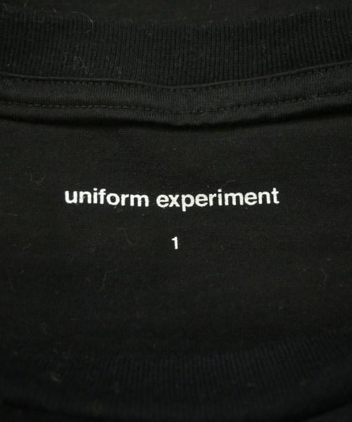 uniform experiment（ユニフォームエクスペリメント）Tシャツ・カットソー 黒 サイズ:1(S位) メンズ/2200657163075