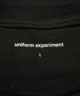 uniform experiment（ユニフォームエクスペリメント）Tシャツ・カットソー 黒 サイズ:1(S位) メンズ/2200657163075