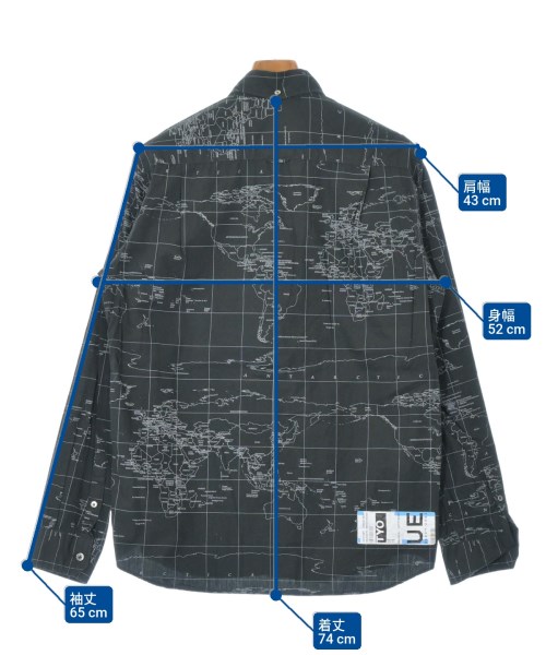 uniform experiment（ユニフォームエクスペリメント）カジュアルシャツ 黒 サイズ:3(L位) メンズ/2200650780149