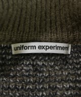 uniform experiment（ユニフォームエクスペリメント）カーディガン カーキ サイズ:1(S位) メンズ/2200657618025