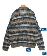 uniform experiment（ユニフォームエクスペリメント）カーディガン カーキ サイズ:1(S位) メンズ/2200657618025