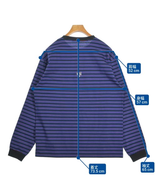 uniform experiment（ユニフォームエクスペリメント）Tシャツ・カットソー 青 サイズ:3(L位) メンズ/2200657618049