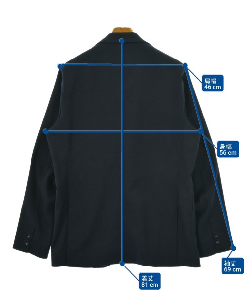 uniform experiment（ユニフォームエクスペリメント）カジュアルジャケット 紺 サイズ:3(L位) メンズ/2200646026039