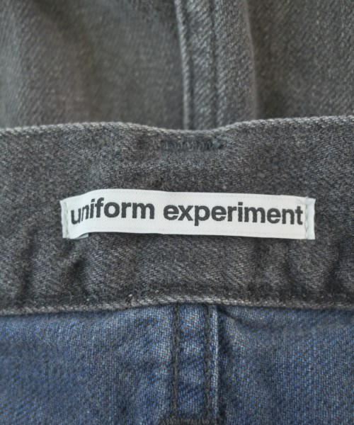 uniform experiment（ユニフォームエクスペリメント）デニムパンツ グレー サイズ:1(S位) メンズ/2200657010539