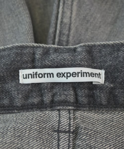 uniform experiment（ユニフォームエクスペリメント）デニムパンツ グレー サイズ:3(L位) メンズ/2200657010553