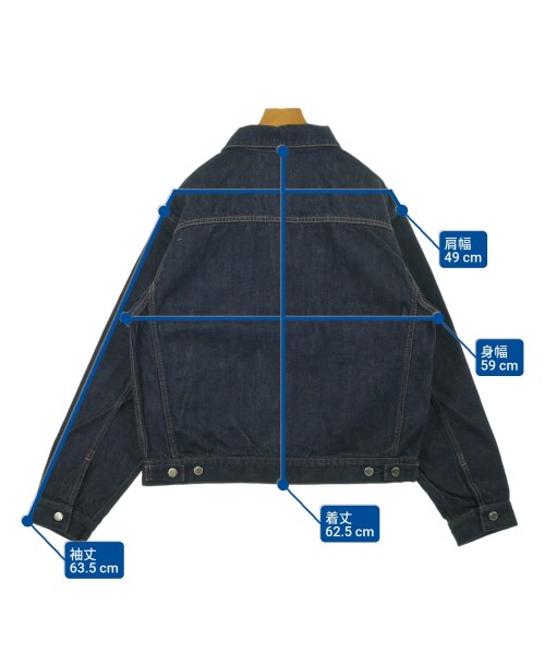 uniform experiment（ユニフォームエクスペリメント）デニムジャケット 紺 サイズ:3(L位) メンズ/2200657010607