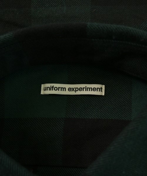 uniform experiment（ユニフォームエクスペリメント）カジュアルシャツ 緑 サイズ:2(M位) メンズ/2200659459015