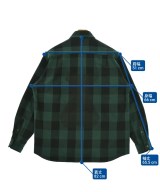 uniform experiment（ユニフォームエクスペリメント）カジュアルシャツ 緑 サイズ:2(M位) メンズ/2200659459015