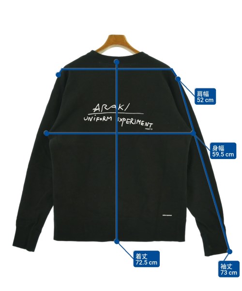 uniform experiment（ユニフォームエクスペリメント）スウェット 黒 サイズ:1(S位) メンズ/2200659785084