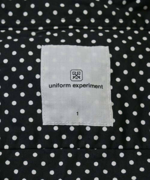 uniform experiment（ユニフォームエクスペリメント）カジュアルシャツ 黒 サイズ:1(S位) メンズ/2200659785091