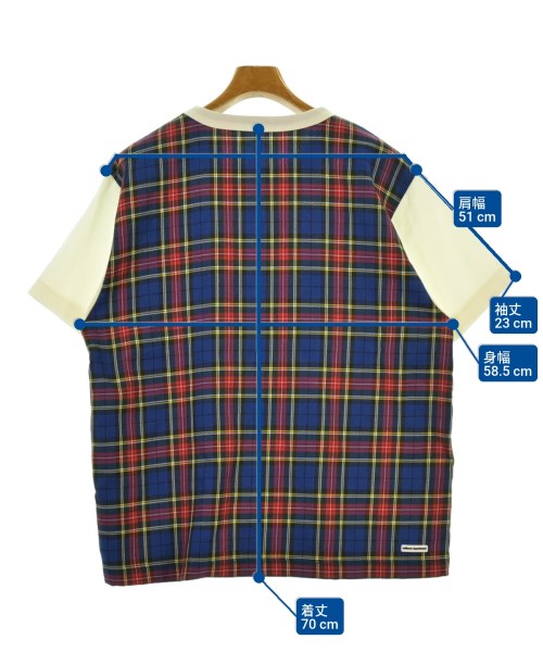 uniform experiment（ユニフォームエクスペリメント）Tシャツ・カットソー 白 サイズ:1(S位) メンズ/2200659785206