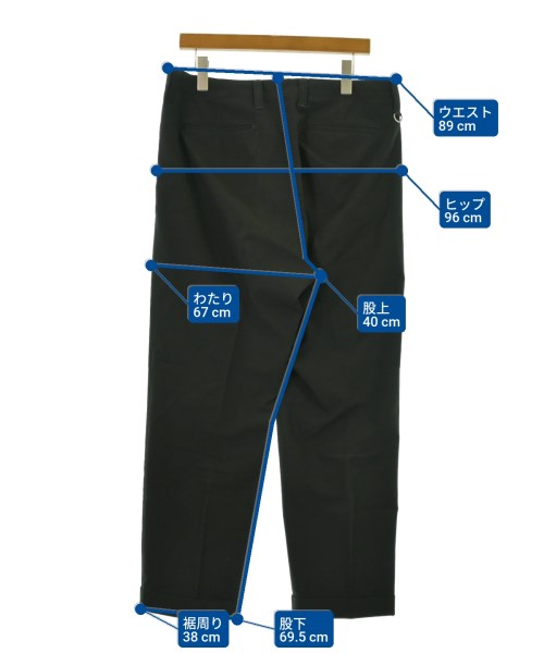 uniform experiment（ユニフォームエクスペリメント）スラックス 黒 サイズ:3(L位) メンズ/2200659981035